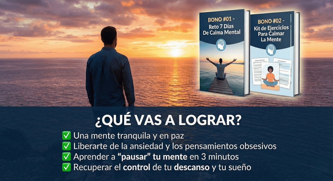 ¿Por qué no puedo dejar de pensar al dormir? (Y cómo apagar tu mente en 5 minutos)